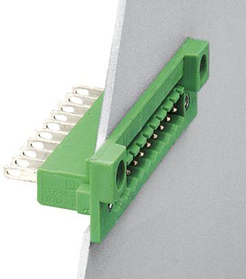 PHOENIX CONTACT-DFK-MSTB 2.5/ 2-GF-5.08 Connector Headers and PCB Receptacles Conn Shrouded Header (4 Sides) HDR 2 POS 5.08mm Solder Lug ST Wall Mount