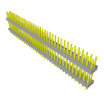 Conn Board Stacker HDR 72 POS 2.54mm Solder ST Top Entry Thru-Hole Bulk