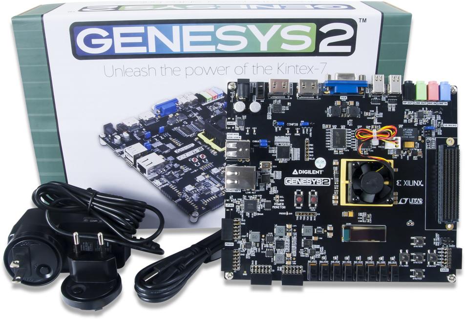 Digilent-410-300 Placas y kits de desarrollo lógicos programables XC7K325T-2FFG900C FPGA Development Board 135MHz/200MHz/450MHz 1GB RAM 32MB Serial Flash