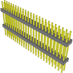 Conn Board Stacker HDR 48 POS 2.54mm Solder ST Top Entry Thru-Hole Bulk