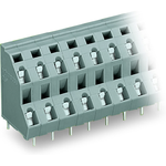 Double-Deck PCB Terminal Block, 2.5 mm2, Pin spacing 7.5 mm, 2 x 16-pole, Cage Clamp