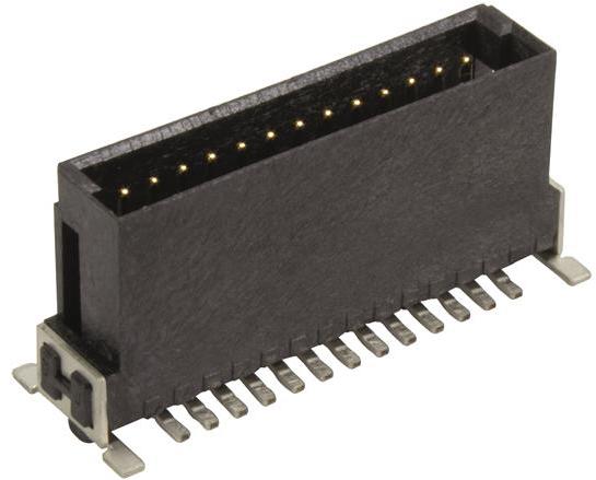 HARTING Technology Group-15130402601000 Connector Headers and PCB Receptacles Conn Shrouded Header (4 Sides) HDR 40 POS 1.27mm Solder ST Top Entry SMD T/R