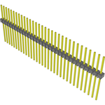 Conn Unshrouded Header HDR 32 POS 2.54mm Solder ST Top Entry Thru-Hole Bulk