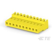 TE Connectivity-4-640605-0 Embases de raccordement et réceptacles PCB Conn IDC Connector F 10 POS 3.96mm IDT RA Cable Mount Bag/Box