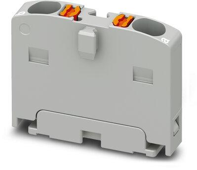 PHOENIX CONTACT-PTFIX 2X1,5 GY Blocs de raccordement de terminaux Conn Distribution Terminal Block 2 POS Push-In Spring DIN Rail 17.5A