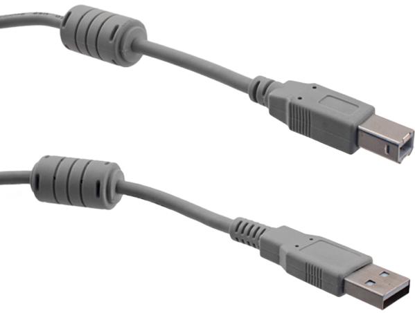 CnC Tech, LLC-102-1030-BE-F0200 Cable Assembly USB Cable Assembly USB 2m USB Type A to USB Type B 4 to 4 POS M-M 24AWG/28AWG