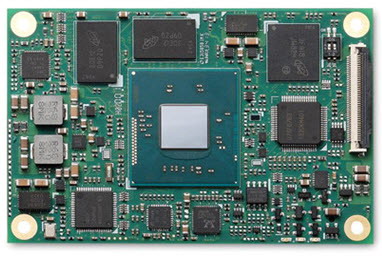 ADLINK Technology, Inc-NANOX-BT-E3825-2G 模块上的系统 - SOM Compact COM Express SOM with Atom Processor 4GB RAM