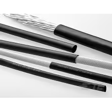 TE Connectivity-ZH150-5/2.5-0-SP Thermo-rétraction Heat Shrink Tubing ST Zerohal Black Single Spool