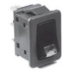 Apem Components-FML18A226V000 Wippschalter Switch Rocker ON OFF SPST Quick Connect Curved Rocker 10A 250VAC 30000Cycles