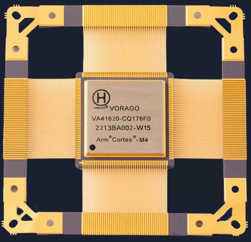 VORAGO Technologies-VA41620-CQ176F0EBA Microcontrollers - MCUs MCU 32-bit ARM Cortex M4 RISC 1.5V/3.3V 176-Pin CQFP
