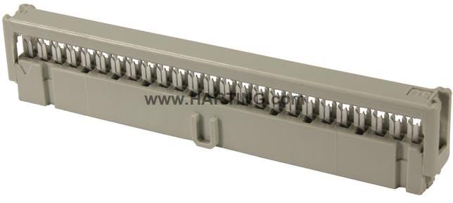 HARTING-09185246813 连接器插头及 PCB 插座 Conn IDC Connector F 24 POS 2.54mm IDT RA Cable Mount