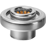 Sentrality 6.00mm Top-entry, Surface Mount Socket Assembly with +/-1.00mm Misalignment Capability in Tape-and-Reel