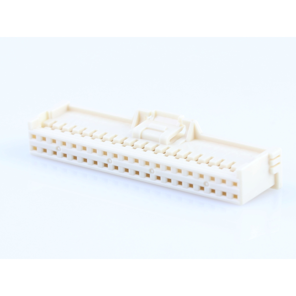 Molex-5016464000 Connector Discrete Wire Housing Conn Housing RCP 40 POS 2mm Crimp ST Cable Mount Natural iGrid Bag