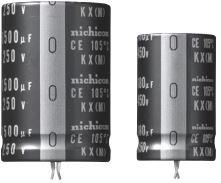 Nichicon-LKX2D222MESC50 Kondensator, Aluminium Cap Aluminum Lytic 2200uF 200V 20% (35 X 50mm) Snap-In 10mm 3.48A 2000h 105°C Bulk