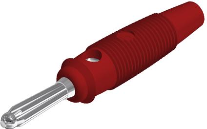 SKS Kontakttechnik-BUELA 30 K RED 电子测试设备连接器 BUELA 30 K RED Test Clips, Leads & Probes - End Connector Banana Plug 1 POS Solder ST Cable Mount 1 Port - Arrow.com