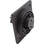 Conn Circular SKT 2 POS Screw ST Flange Mount 2 Terminal 1 Port