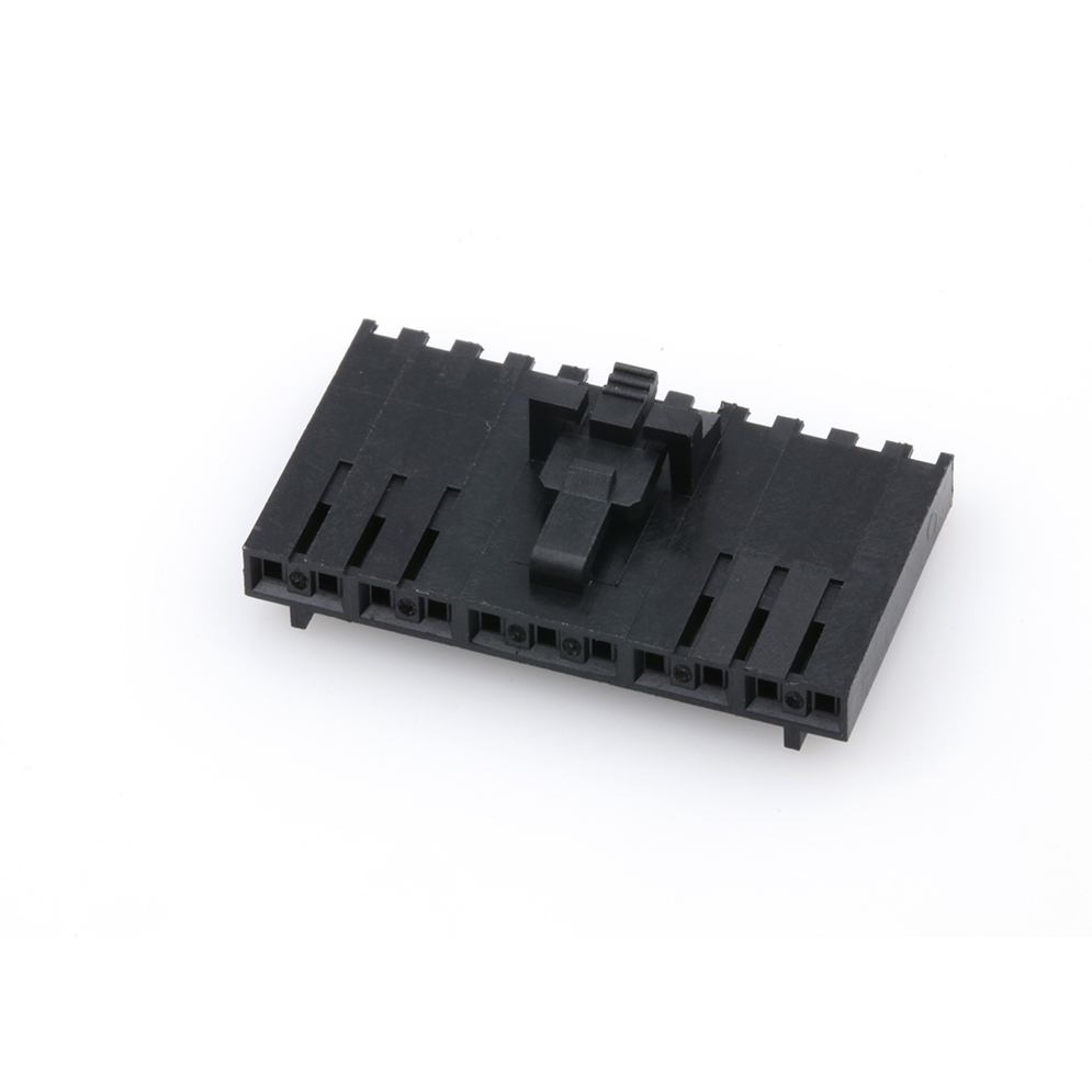 Molex-0050579411 Einzeladersteckverbinder, Gehäuse Conn Housing F 11 POS 2.54mm Crimp ST Cable Mount Black SL™ Bag