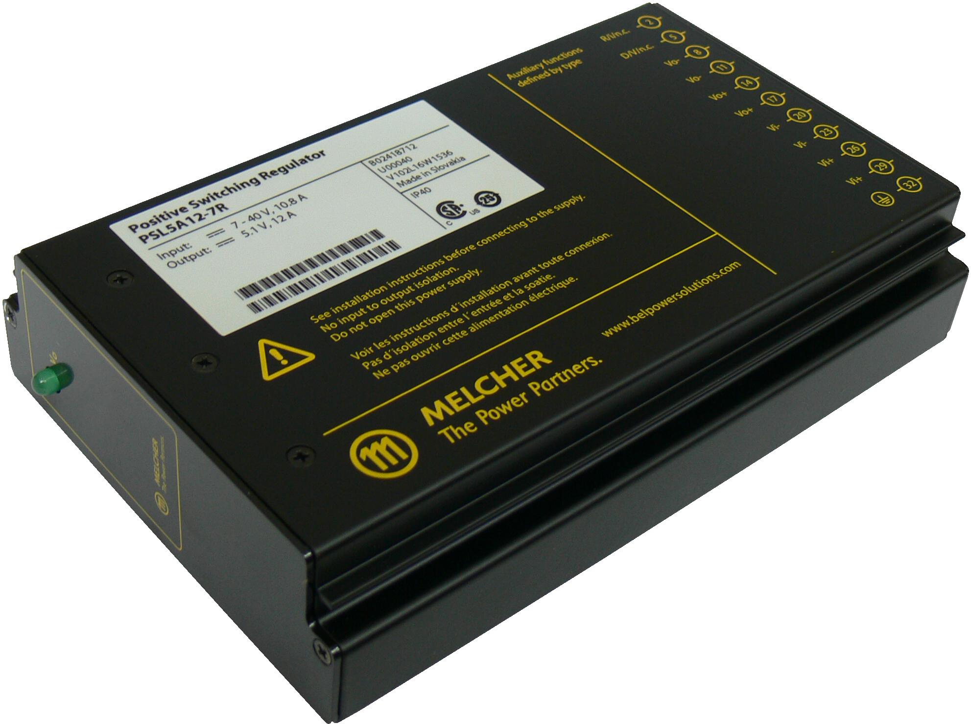 Bel Power Solutions-PSC5A10-9LIRC Convertidor de CC a CC y módulo del regulador de conmutación Single Output DC to DC Converter