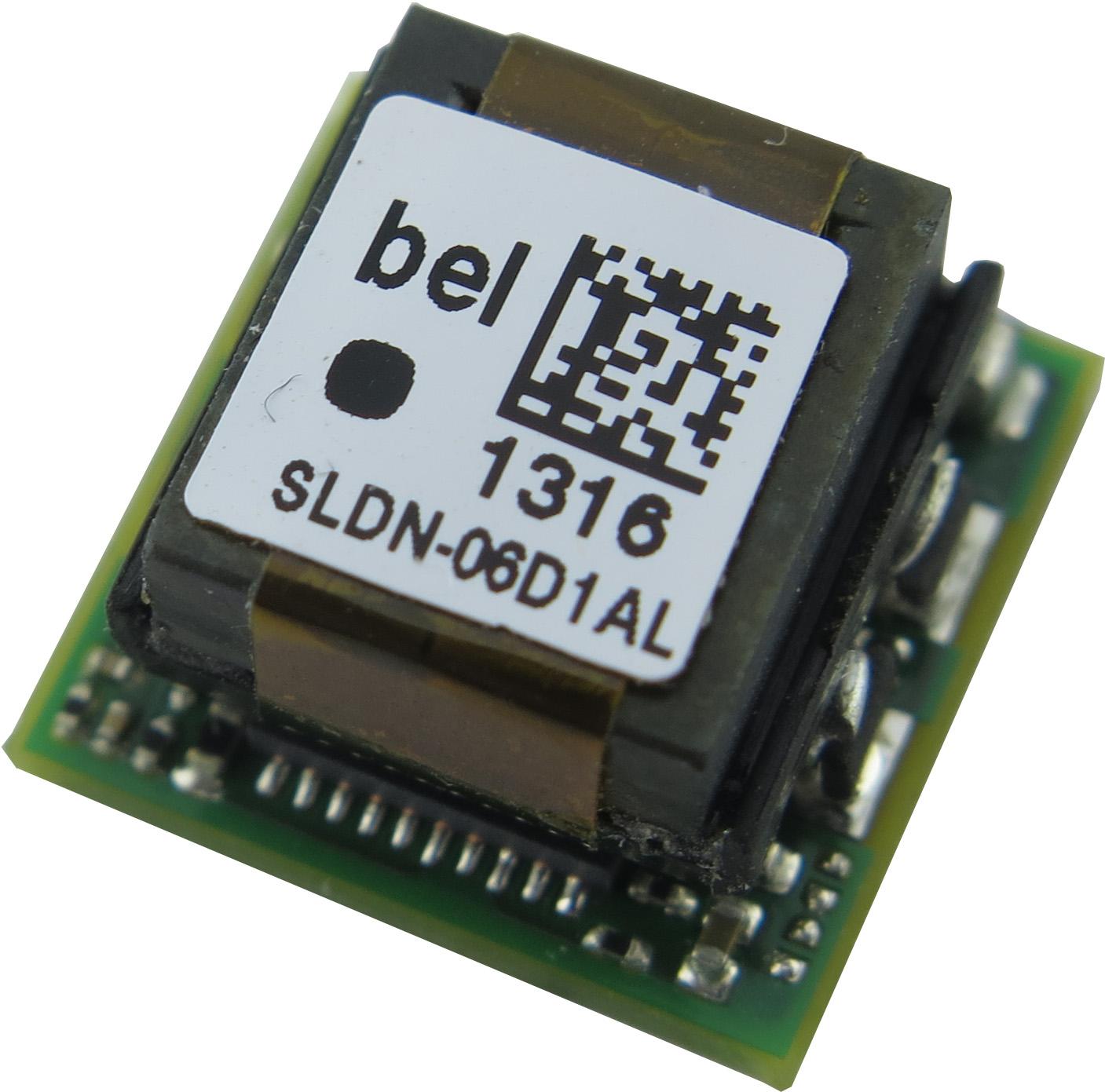 Bel Power Solutions-SLAN-06D2ALG DC/DC-Wandler und Spannungsreglermodul Module DC-DC 1-OUT 0.6V to 5.5V 6A 33W 17-Pin SMD Module Tray