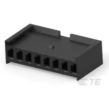 TE Connectivity-280593 Einzeladersteckverbinder, Gehäuse Conn Housing RCP 8 POS 3.96mm Crimp ST Cable Mount Green