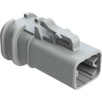 Conn Discrete Wire Housing Straight Body, 25 AMPS, Thermoplastic Material