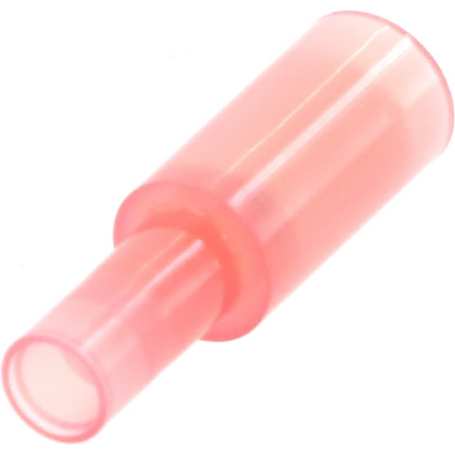 Molex-0190380006 Steckverbinderanschlüsse Quick Disconnect Terminal 18-22AWG Brass Red F 25.4mm Tin InsulKrimp™ Bag