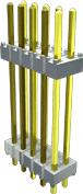 Samtec-HW-12-20-F-D-575-SM Steckverbinderleisten und Leiterplattenbuchsen Conn Board Stacker HDR 24 POS 2.54mm Solder ST Top Entry SMD Tube