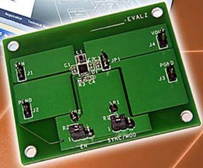 Analog Devices-ADP7102RD-EVALZ Energiemanagement, Entwicklungsplatinen und -kits ADP7102ARDZ-3.3-R7 Linear Regulator 3.3V Output Evaluation Board