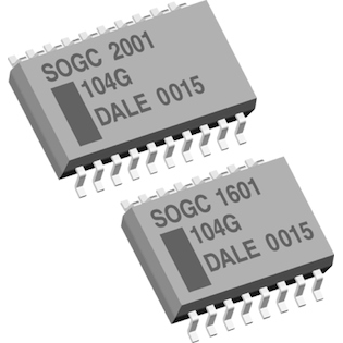 Vishay-SOGC1603470RGEJ Redes y matrices del resistor Res Thick Film NET 470 Ohm 2% 1.6W ±100ppm/°C ISOL Molded 16-Pin DIP Pin SMD Tube