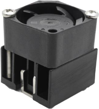 Advanced Thermal Solutions-ATS-2651-C2-R0 Kühlkörper Heat Sink Passive BGA Straight Clip 2.8°C/W Black Anodized