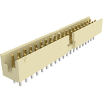 Minitek®, Board/Wire to Board Connectors, Shrouded Header - Through Mount - Double row - 40 Positions - 2mm (0.079inch) - Vertical