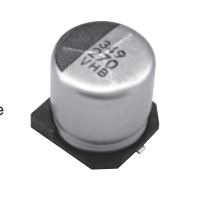 United Chemi Con-HHXB160ARA151MF80G Aluminium-Polymer-Kondensator Cap Aluminum Polymer Hybrid 150uF 16VDC 20%( 6.3 X 7.7mm) SMD 0.027 Ohm 2.2A 5000h 105°C T/R Automotive AEC-Q200