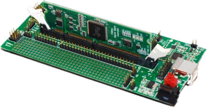 Texas Instruments-TMDSDOCK2808 Placas y kits de desarrollo del sistema integrado TMS320F2808 DSP Daughter Card