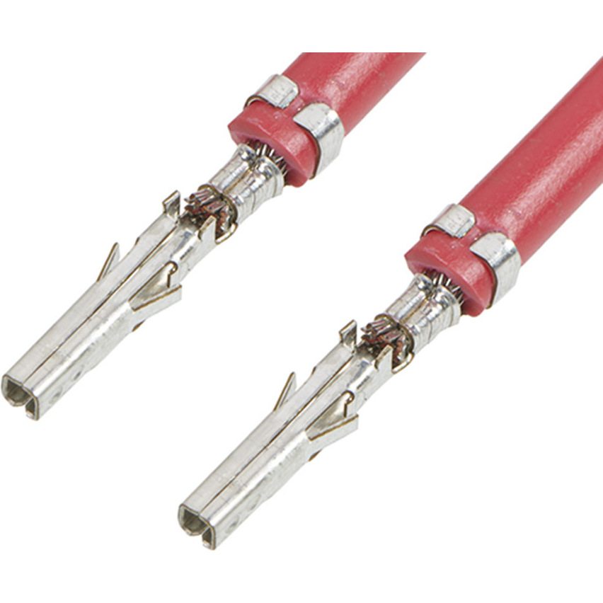 Molex-2153402125 Andere Kabelbaugruppen Cable Assembly UL 1015 0.45m 16AWG Crimp Terminal to Crimp Terminal 1 to 1 POS F-F Crimp-Crimp Bag