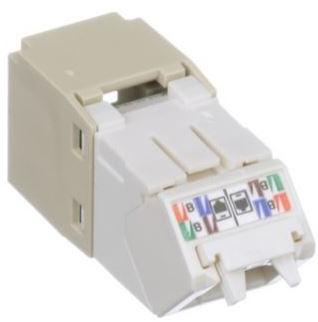 Panduit-CJUD688TGEI Connettore telefono e telecomunicazione Conn RJ-45 F 8 POS IDT Cable Mount 8 Terminal 1 Port Mini-Com® Cat 6 Bulk