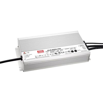 Mean Well Enterprises-HLG-600H-24B Alimentatori LED AC/DC LED Power Supply 600W Single 12-Pin