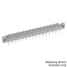 CONEC-101B10079X Blackplane del conector Conn DIN 41617 HDR 13 POS 2.5mm Solder RA Thru-Hole