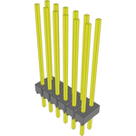 Conn Unshrouded Header HDR 12 POS 2.54mm Solder ST Top Entry Thru-Hole Bulk