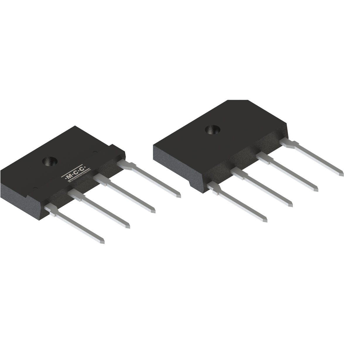Micro Commercial Components-KBJ1010G-BP Bridge Rectifiers Diode Rectifier Bridge Single 1KV 10A 4-Pin Case KBJ Box