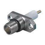 Conn BMA 0Hz to 18GHz 50Ohm ST Flange Mount PL Gold Over Nickel Single