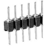 Conn Unshrouded Header HDR 4 POS 2.54mm Solder ST Top Entry Thru-Hole