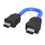 Ethernet Cable Assembly 1m 26AWG IX to IX 10 to 10 POS PL-PL Crimp-Crimp Bag