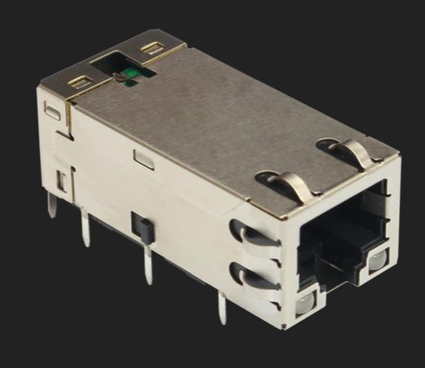 TRP Connector-2250379-1 Steckverbinder, Telefon und Telekommunikation Conn RJ-45 F 8 POS 1.27mm Solder RA Thru-Hole 16 Terminal 1 Port