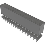 Conn Elevated Socket SKT 30 POS 2mm Solder ST Top Entry Thru-Hole Tube