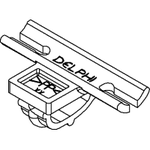 Connector Accessories Tape On Clip Special Polypropylene Black