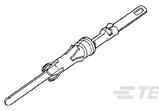 TE Connectivity-202236-2 Connector Contact Contact PIN 16 Size Solder ST Cable Mount Carton