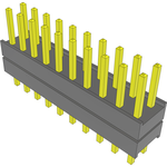Conn Board Stacker HDR 20 POS 2.54mm Solder ST Top Entry Thru-Hole Bulk