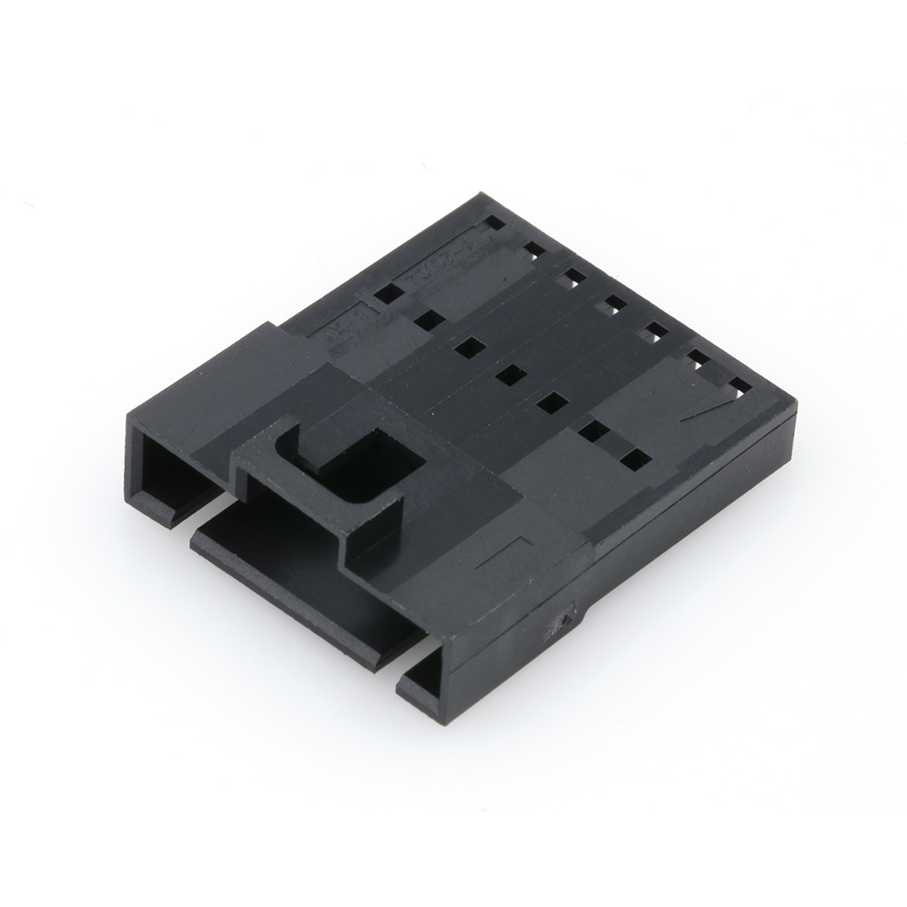 Molex-70107-0006 Einzeladersteckverbinder, Gehäuse Conn Housing PL 7 POS 2.54mm Crimp ST Cable Mount Black SL™ Bag