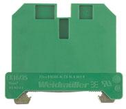 Weidmuller-0190160000 Steckverbinder, Klemmenblöcke Conn Terminal Block 2 POS Screw T DIN Rail