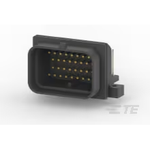 Conn Shrouded Header (4 Sides) RCP 34 POS 1.5mm Solder RA Thru-Hole Tube